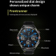 Montre Connectée Étanche IP68 1.85 Pouces avec Bracelet Silicone et Surveillance du Sommeil - www.yonis-shop.com