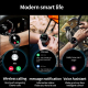 Montre Connectée Étanche IP68 1.85 Pouces avec Bracelet Silicone et Surveillance du Sommeil - www.yonis-shop.com