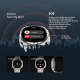Montre Connectée Étanche IP68 Avec Écran AMOLED 1.43 Pouces Moniteur De Sommeil Et Rappel Sédentaire - www.yonis-shop.com