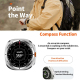 Montre Connectée Étanche IP68 Avec Écran AMOLED 1.43 Pouces Moniteur De Sommeil Et Rappel Sédentaire - www.yonis-shop.com