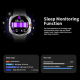 Montre Connectée Étanche IP68 Avec Écran AMOLED 1.43 Pouces Moniteur De Sommeil Et Rappel Sédentaire - www.yonis-shop.com