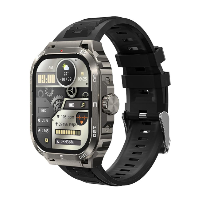 Montre Connectée Étanche Avec Appels Bluetooth Et Suivi Santé Avancé - www.yonis-shop.com