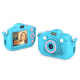 Appareil Photo Numérique Enfant 2.4 Pouces 16X Zoom Vidéo 2.7K Couleur Bleue Prise EU Sans Carte - www.yonis-shop.com