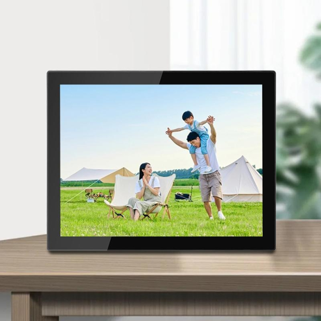 Cadre Photo Numérique 15 Pouces LED WiFi Cloud Écran Tactile HD Stockage 16GB Android 6.0 - www.yonis-shop.com