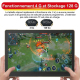 Tablette Tactile Android 14.1 Pouces 4G LTE 4GB RAM 128GB ROM Dual SIM GPS Caméra 13MP Batterie 7000mAh - www.yonis-shop.com