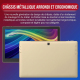 Tablette Tactile Android 14.1 Pouces 4G LTE 4GB RAM 128GB ROM Dual SIM GPS Caméra 13MP Batterie 7000mAh - www.yonis-shop.com
