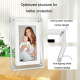 Cadre Photo Numérique 5 Pouces HD 1080P Avec Batterie Rechargeable Et Support Multimédia - www.yonis-shop.com