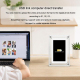 Cadre Photo Numérique 7 Pouces HD Avec Écran IPS Et Batterie Rechargeable
