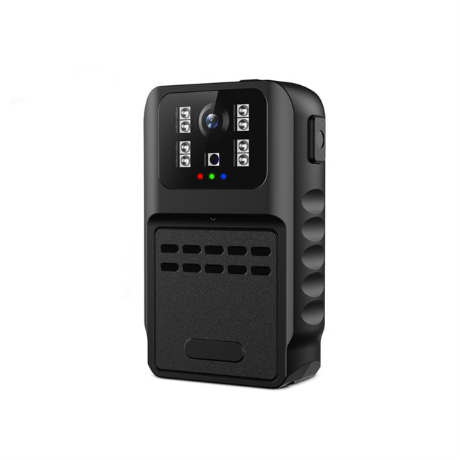Caméra Piéton Vision Nocturne 1080P FHD Grand Angle 130° Enregistreur Vidéo Audio Portable Polyvalent Pour Sport Vélo Voiture...