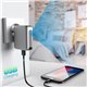Prise Caméra Espion 4K Vision Nocturne Détection de Mouvement Live Vidéo App Android iOS Chargeur Téléphone Ultra HD 166 Degr...