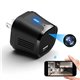 Prise Caméra Espion 4K Vision Nocturne Ultra Grand Angle Détection de Mouvement WIFI Télécommande - www.yonis-shop.com