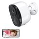 Camera IP 2K FHD Vision Nocturne Couleur Détection PIR Étanche Angle Large 150° Audio Bidirectionnel Stockage Cloud Gratuit -...