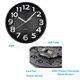 Horloge Camera Espion WiFi HD 1080P Sécurité Maison avec Vision Nocturne et Stockage 128GB - www.yonis-shop.com