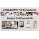 Réveil Caméra Espion 4K Wifi Vision Nocturne Large Angle Compatible iOS Android Détection de Mouvement et Audio - www.yonis-s...