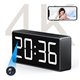 Réveil Caméra Espion 4K Wifi Vision Nocturne Large Angle Compatible iOS Android Détection de Mouvement et Audio - www.yonis-s...