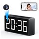 Réveil Caméra Espion 4K Wifi Vision Nocturne Large Angle Compatible iOS Android Détection de Mouvement et Audio - www.yonis-s...