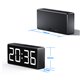Réveil Caméra Espion 4K Wifi Vision Nocturne Large Angle Compatible iOS Android Détection de Mouvement et Audio - www.yonis-s...
