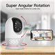 Caméra IP Haute Définition 2K Vision Nocturne Couleur Détection Humaine WiFi Stockage Cloud Gratuit - www.yonis-shop.com