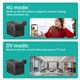 Camera IP Extérieure Mini Avec Vision Nocturne Détection De Mouvement Et Audio Bidirectionnel WiFi Haute Définition Stockage ...