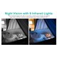 Camera IP Extérieure Mini Avec Vision Nocturne Détection De Mouvement Et Audio Bidirectionnel WiFi Haute Définition Stockage ...