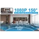 Camera IP Mini WiFi HD Vision Nocturne 1080P Grand Angle 150° Batterie Longue Durée Stockage Cloud Détection Mouvement - www....