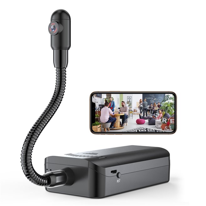Caméra 360 WIFI HD 1080P Vision Nocturne Détection de Mouvement Contrôle à Distance Smartphone Installation Facile - www.yoni...