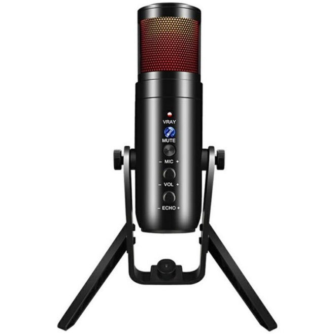 Microphone Gaming E-Sports Avec Éclairage RGB Immersif Et Réduction Intelligente Du Bruit Pour Streaming Et Conférences - www...