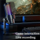 Microphone Professionnel De Bureau Avec Lumières RGB Pour Un Son Clair Et Immersif - www.yonis-shop.com