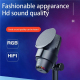 Microphone USB à Réduction de Bruit Avec Lumière RGB et Base Métallique Stable Pour PC et Enregistrement - www.yonis-shop.com