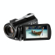 Caméscope Numérique 4K HD Vision Nocturne Zoom Optique 12X Écran Tactile WiFi Ultra Haute Définition Enregistrement Vidéo Pro...