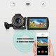 Caméscope Numérique 4K HD Vision Nocturne Zoom Optique 12X Écran Tactile WiFi Ultra Haute Définition Enregistrement Vidéo Pro...