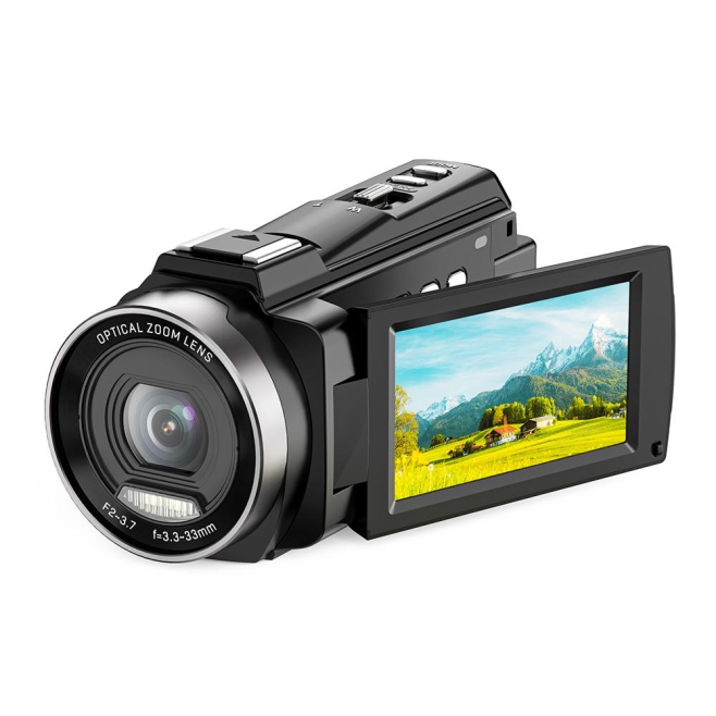 Caméscope Numérique 5K 30FPS Avec Zoom Optique 3X Écran HD 3 Pouces Pour Sports Extérieurs Noir - www.yonis-shop.com