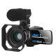 Caméscope Numérique 4K Ultra HD Avec Zoom Intelligent 18X Écran Tactile Rotatif Et Microphone Intégré - www.yonis-shop.com