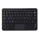 Clavier Pour Tablette Bluetooth Sans Fil Avec Pavé Tactile Compatible Android Et Windows Léger Et Silencieux