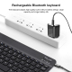 Clavier Pour Tablette Bluetooth Sans Fil Compact Léger Compatible Tous Systèmes Longue Autonomie Design Anti-Salissures - www...