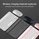 Clavier Pour Tablette Bluetooth Sans Fil Compact Léger Compatible Tous Systèmes Longue Autonomie Design Anti-Salissures - www...