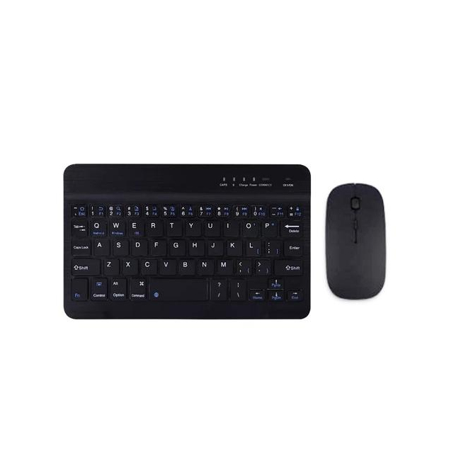Clavier Pour Tablette Sans Fil Bluetooth Universel Compact Et Léger Pour Téléphones Et iPad 7-8 Pouces Design Élégant Batteri...