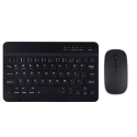 Clavier Pour Tablette Sans Fil Bluetooth Universel Compact Et L&eacute;ger Pour T&eacute;l&eacute;phones Et iPad 7-8 Pouces Design &Eacute;l&eacute;gant Batteri...