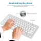 Clavier Pour Tablette Ultra Mince Sans Fil Avec Souris Compatible Android IOS Windows - www.yonis-shop.com