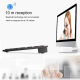 Clavier Pour Tablette Ultra Mince Sans Fil Avec Souris Compatible Android IOS Windows - www.yonis-shop.com