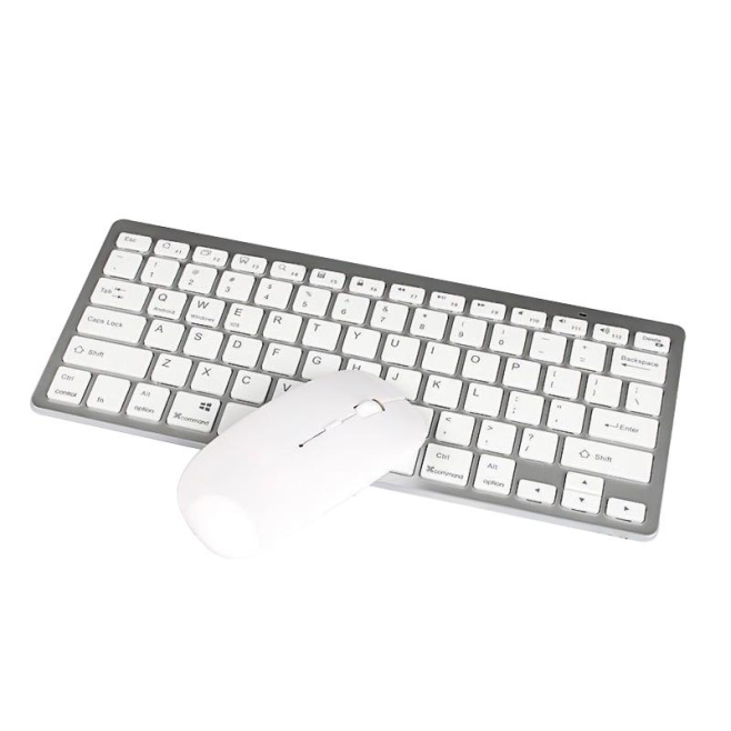 Clavier Pour Tablette Ultra-Mince Sans Fil Bluetooth Avec Souris Silencieuse Compatible Android IOS Windows - www.yonis-shop.com