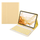 Clavier Pour Tablette Avec Touches Ronde Et Étui En Cuir Intégré Bluetooth Pour Une Expérience Optimale - www.yonis-shop.com