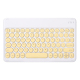 Clavier Pour Tablette Avec Touches Ronde Et Étui En Cuir Intégré Bluetooth Pour Une Expérience Optimale - www.yonis-shop.com