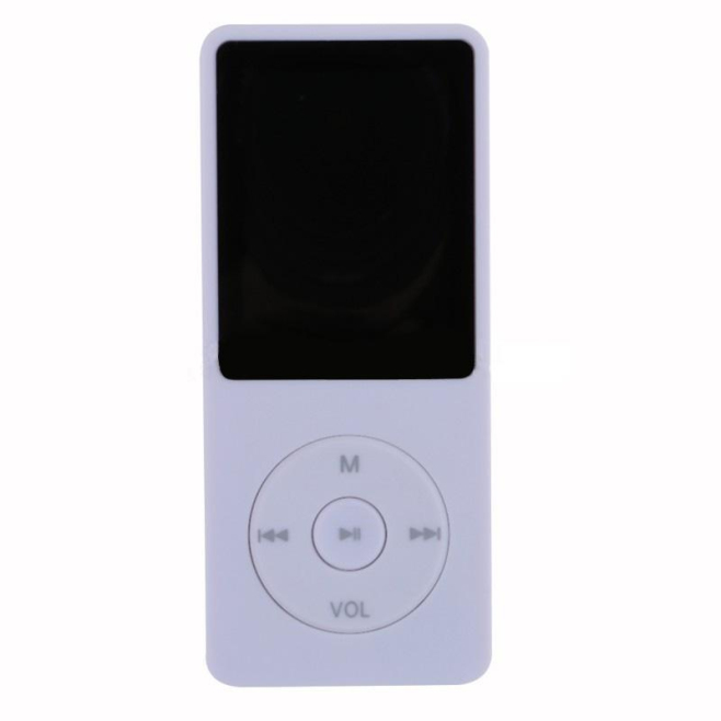 Lecteur MP3 Portable Écran LCD Couleur Radio FM Jeux Vidéo Film 8GB Blanc Haute Qualité Sonore Longue Autonomie - www.yonis-s...