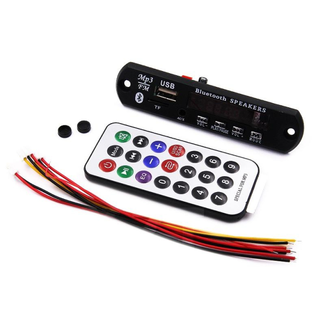 Lecteur MP3 Bluetooth 12V Avec Radio FM Et Module Audio USB Pour Voiture - www.yonis-shop.com