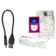 Lecteur MP3 Avec Écran LCD Et Clip Métallique Magenta Compatible Carte Micro SD USB 2.0 - www.yonis-shop.com