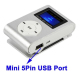 Lecteur MP3 Avec Écran LCD Et Clip Métallique Magenta Compatible Carte Micro SD USB 2.0 - www.yonis-shop.com