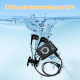 Lecteur MP3 Étanche IPX8 Pour Natation Et Plongée Avec Clip Et Écouteurs 8GB Support FM Radio Haute Qualité Audio - www.yonis...