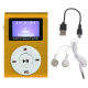 Lecteur MP3 Mini Rose Avec Écouteurs Et Écran Portable Haute Performance - www.yonis-shop.com
