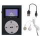 Lecteur MP3 Mini Rose Avec Écouteurs Et Écran Portable Haute Performance - www.yonis-shop.com